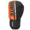 Punching Bag Dynamite Kickboxing Boxing Gloves - Matt Black/Orange 8oz